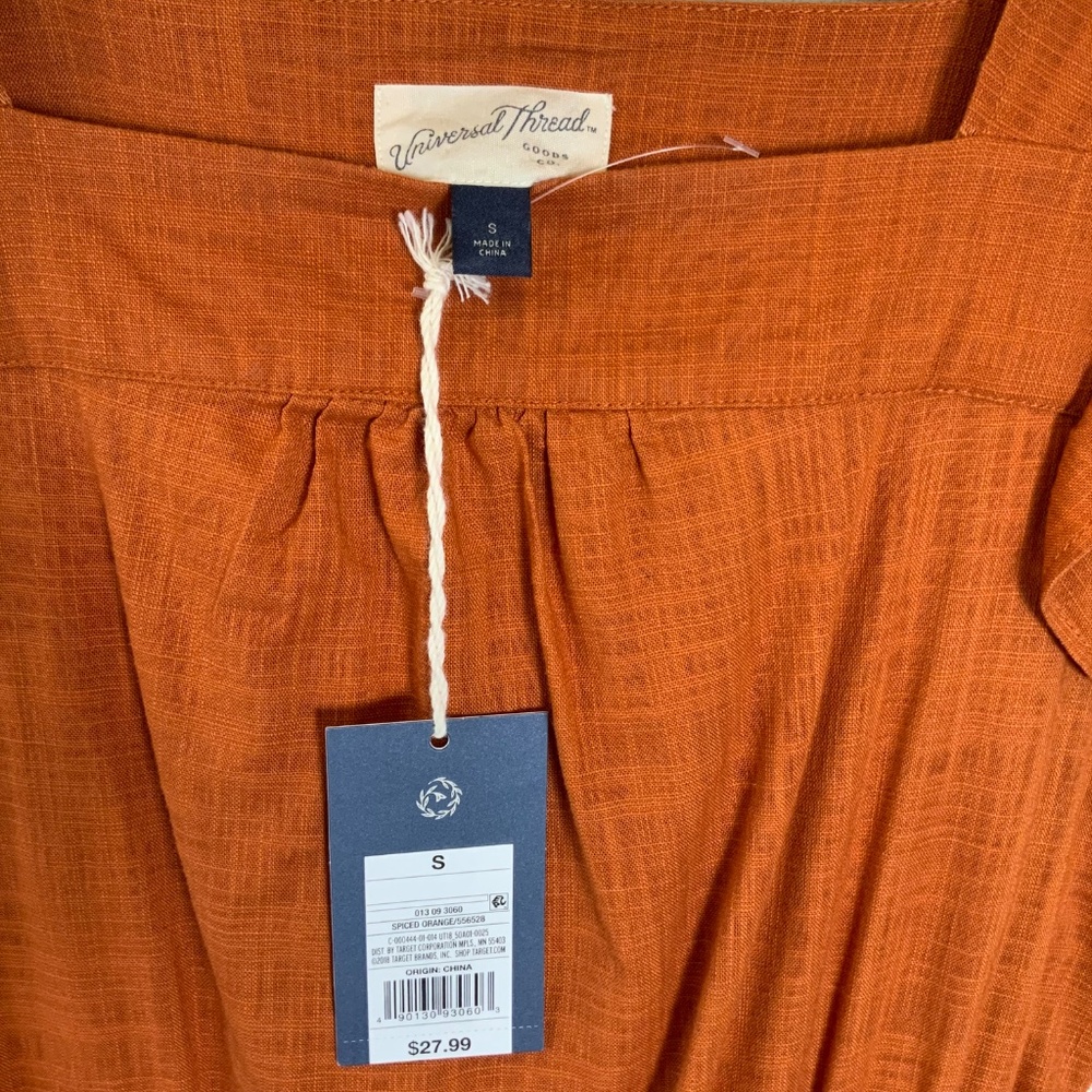 Universal Thread Square Neck Sleeveless Ruffle Mi… - image 6